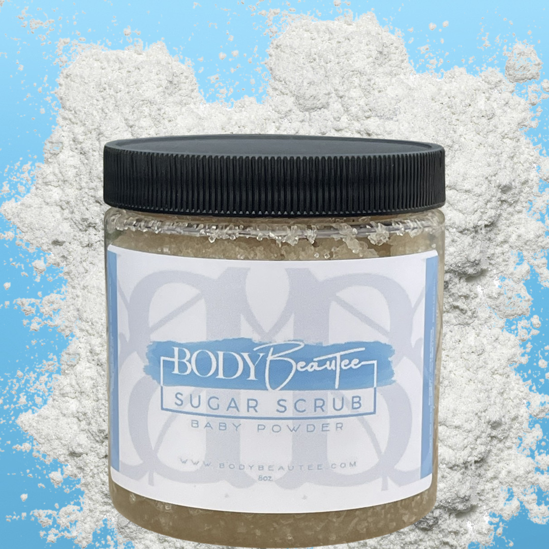 Baby Powder Sugar Scrub
